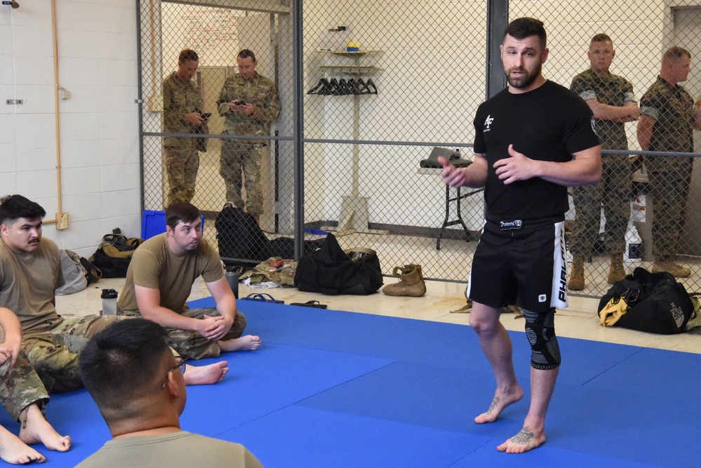 85th EIS unveils new combatives training area