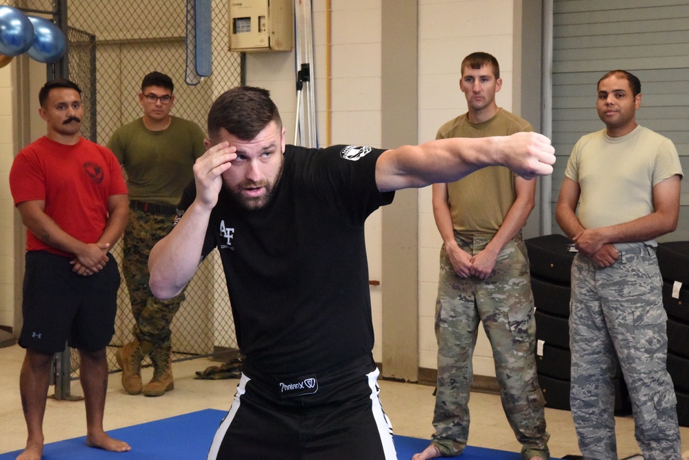 85th EIS unveils new combatives training area