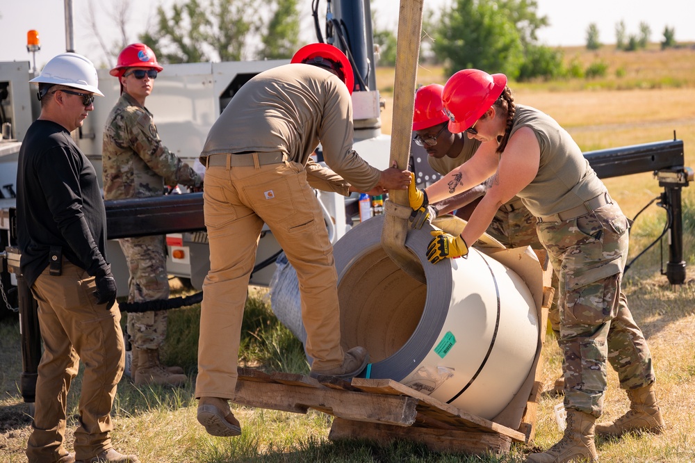 819th RED HORSE Squadron conducts deployment readiness training