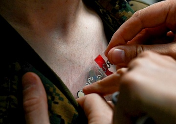 Joint service CBRN exercise a perfect opportunity for USAMMDA’s wearable health monitor team