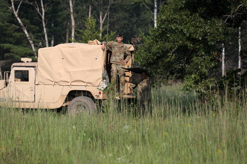 2-136th Infantry Conduct Air Assault with 2-147th Helicopter Assault Battalion on Camp Ripley