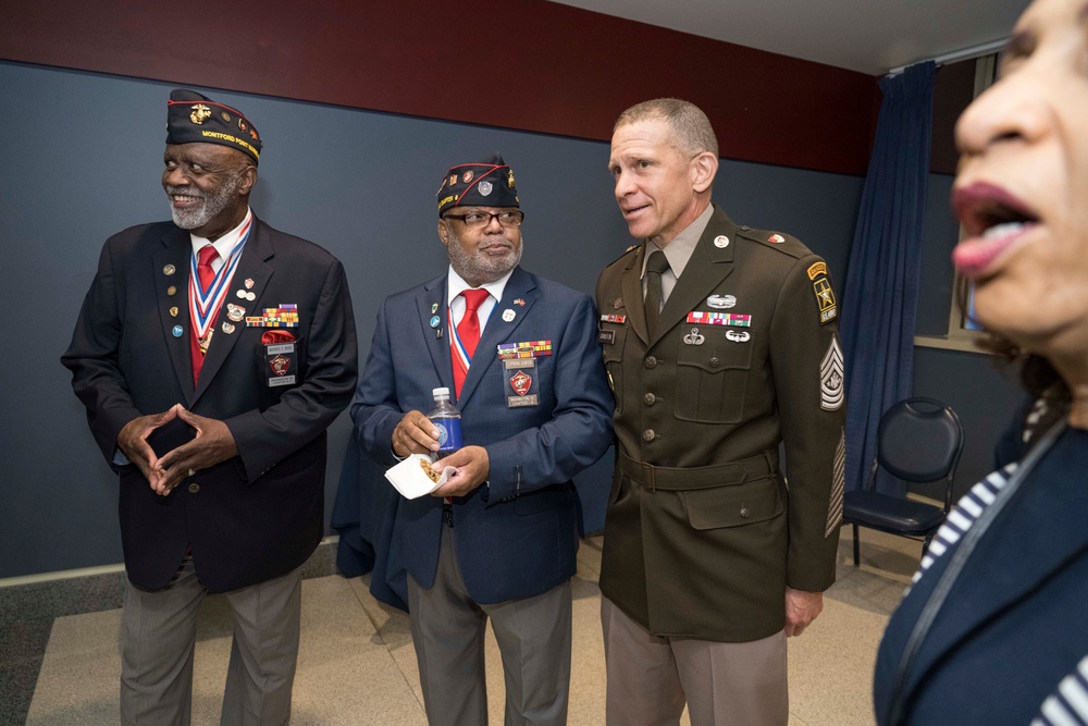 DSD, DoD Leaders Host Tuskegee Airmen and Montford Point Marines
