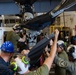 USS Bataan Sailors and 26th MEU Marines perform maintenance