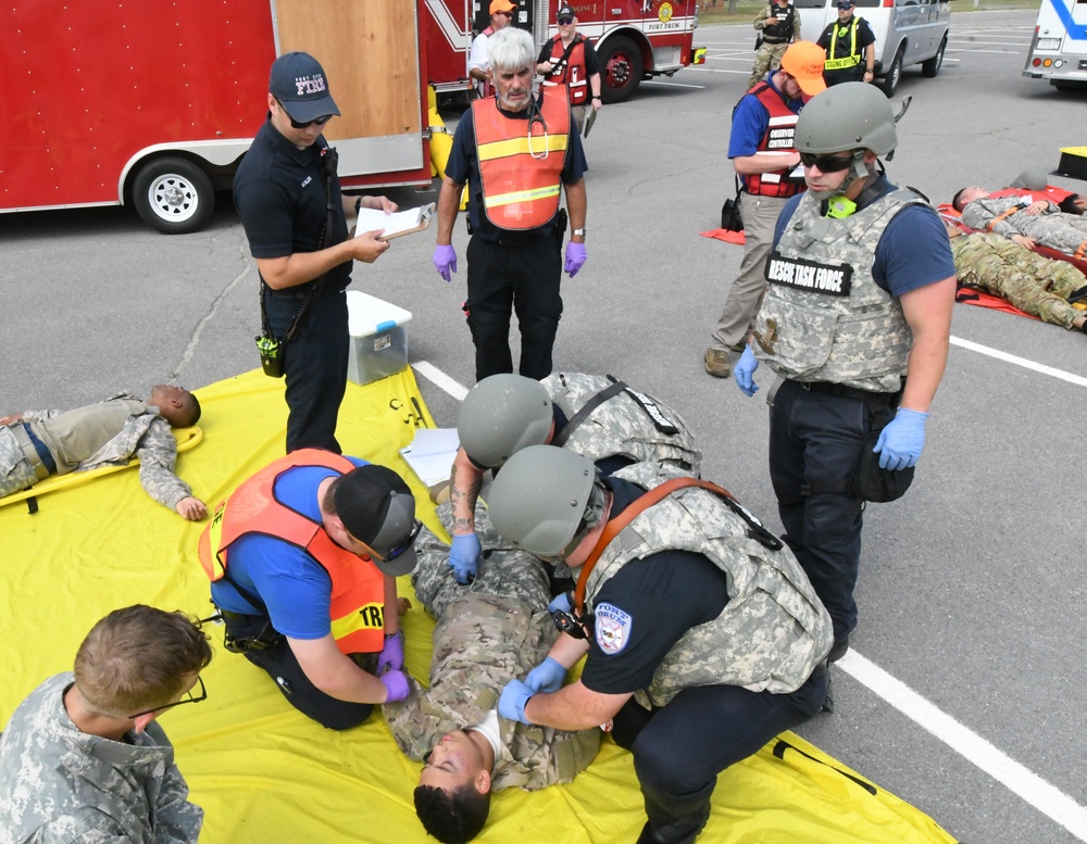 Fort Drum agencies test emergency readiness capabilities during full-scale exercise