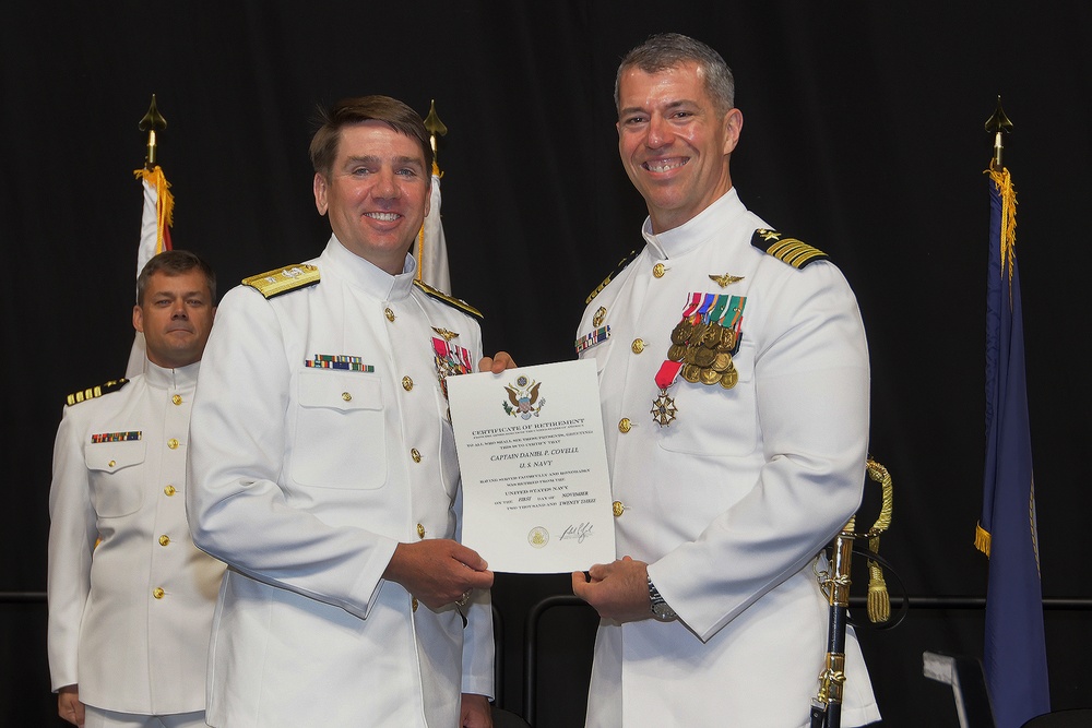 Capt. Daniel Covelli Relinquishes Command of NAWCTSD