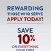 MILITARY STAR Rewards Add Up for Military Shoppers