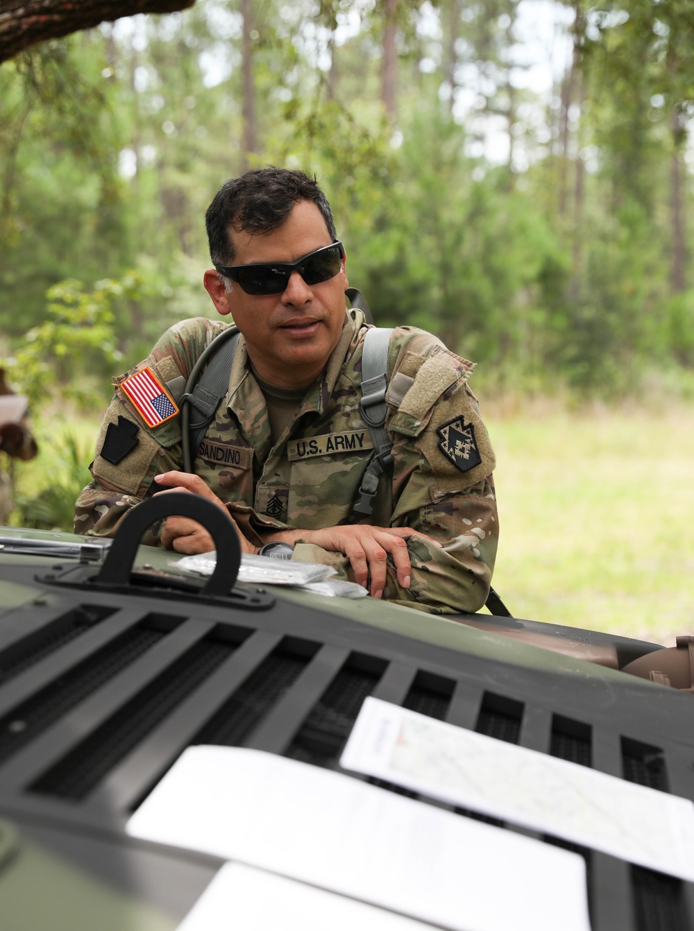 DVIDS Images Th Regional Support Group Conducts Land Navigation Training At Fort Stewart