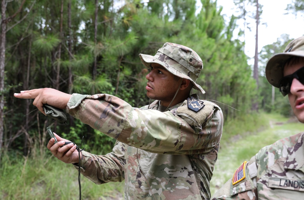 213th RSG Conducts Land Navigation Training at Fort Stewart