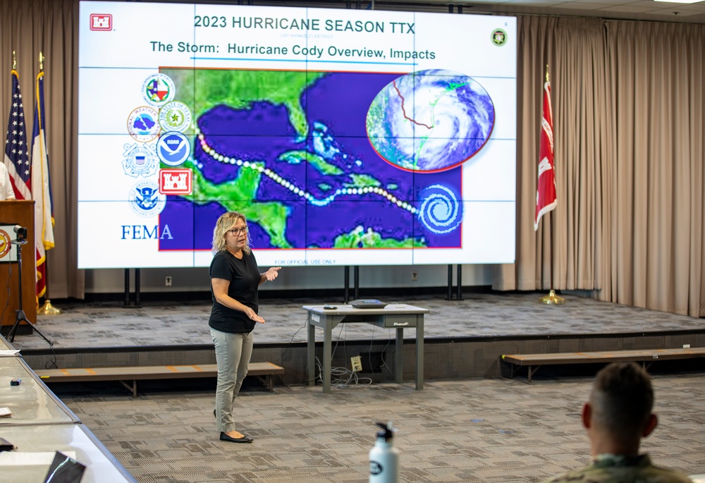 Galveston District conducts hurricane tabletop exercise