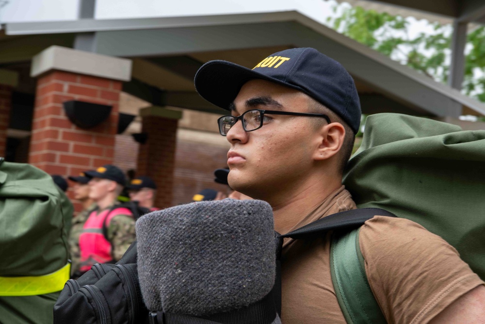 Recruits March at Recruit Training Command