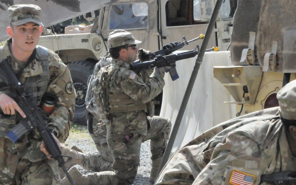 FORT DIX- US Army Reserve Warrior Exercise (WAREX) OPFOR at BIV 21