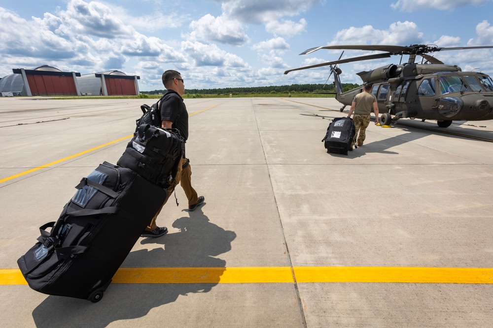 21st WMD-CST trains at Army Aviation Support Facility