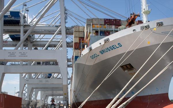 Port of Savannah Quay Cranes