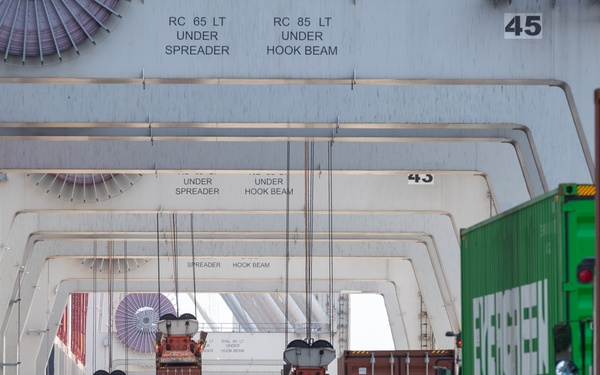 Port of Savannah Quay Cranes