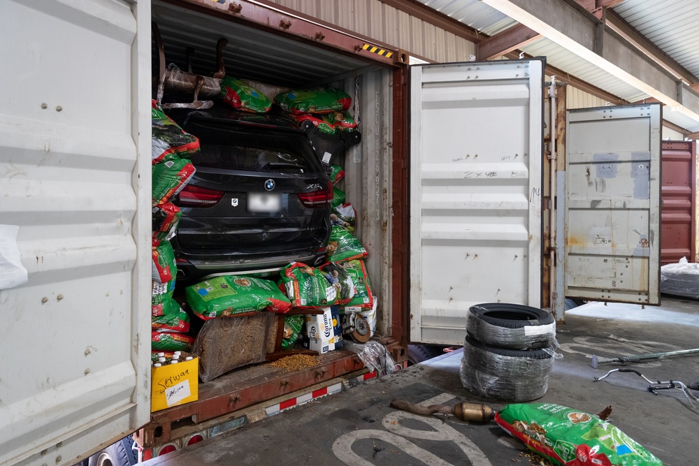 CBP Officers Target Outbound Shipments of Stolen Vehicles