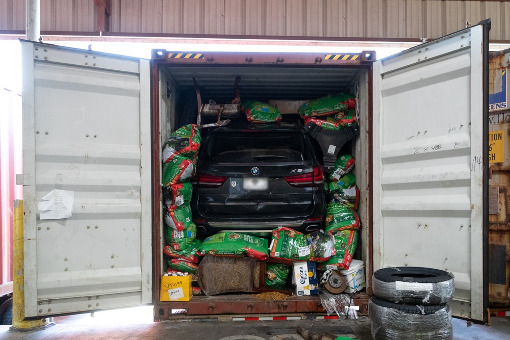 CBP Officers Target Outbound Shipments of Stolen Vehicles