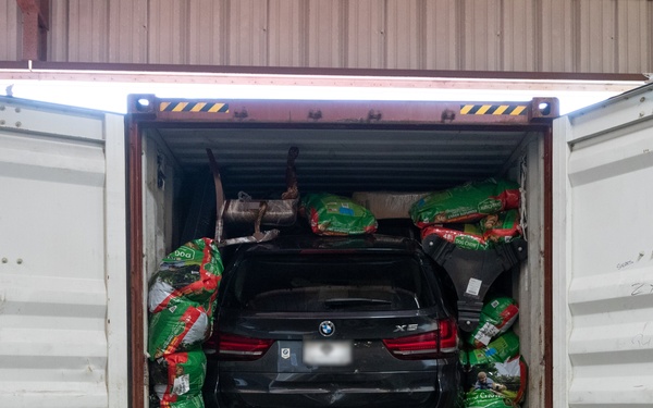 CBP Officers Target Outbound Shipments of Stolen Vehicles