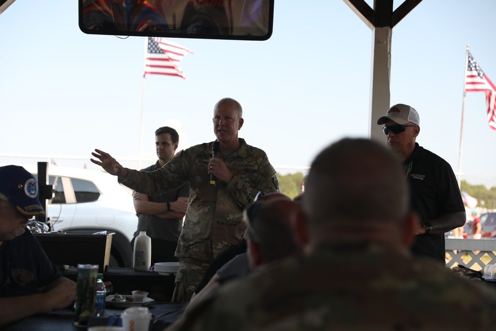 A day at the Races with The Adjutant General and Senior Enlisted Leader.