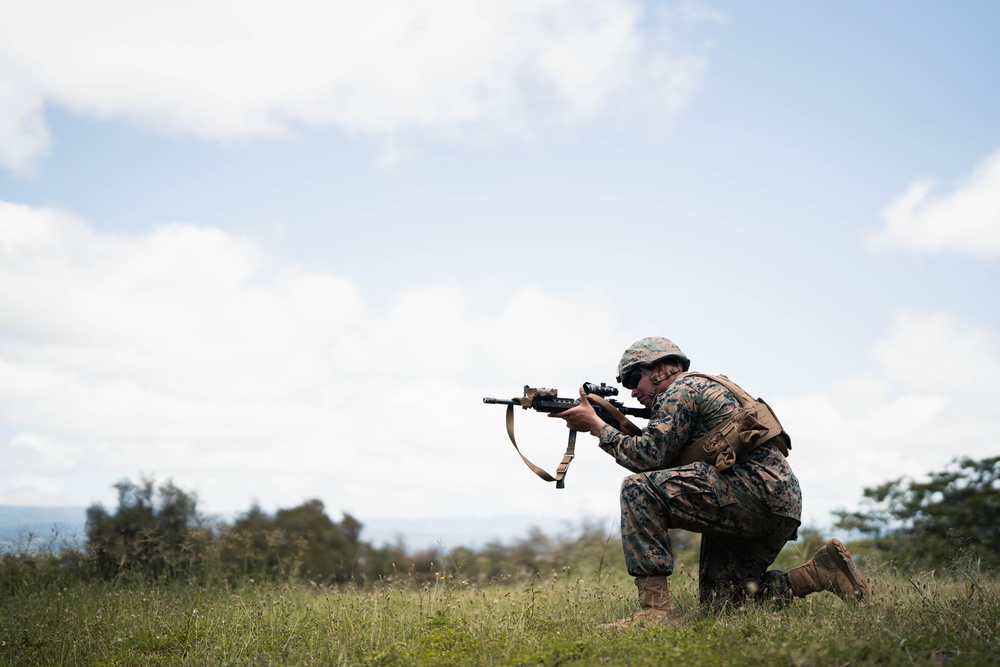 3d LLB conducts Multi-Purpose Machine Gun Range