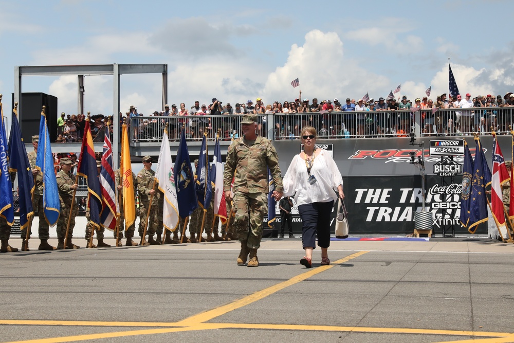 A day at the Races with The Adjutant General and Senior Enlisted Leader.