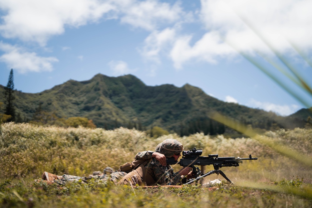 3d LLB conducts Multi-Purpose Machine Gun Range