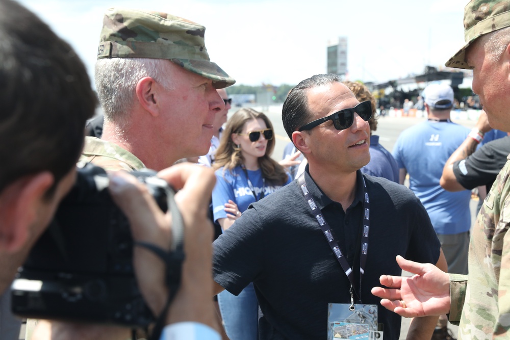 A day at the Races with The Adjutant General and Senior Enlisted Leader.