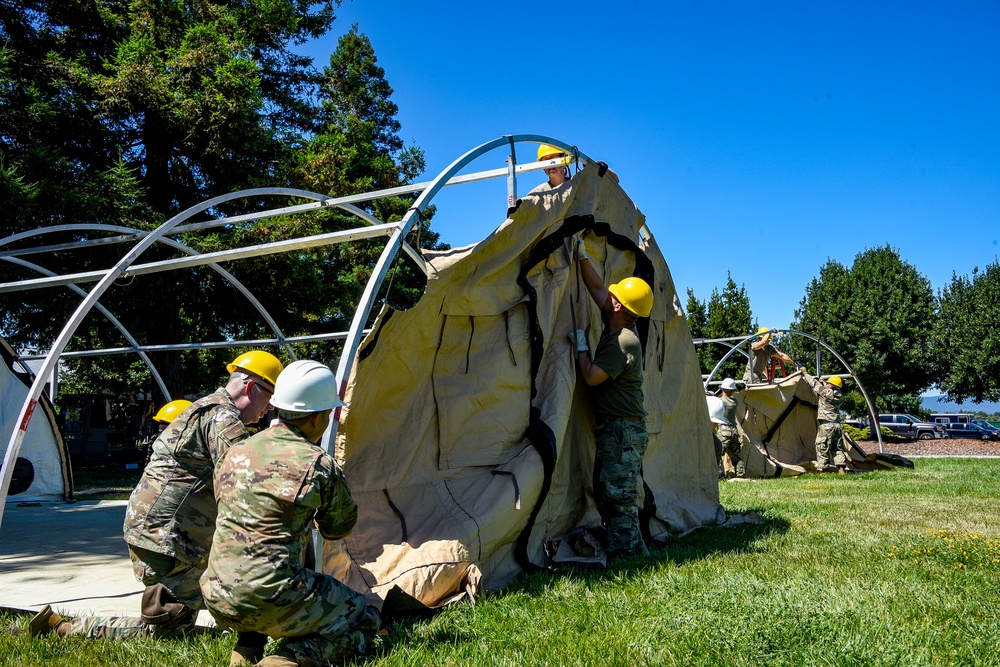 Tent Buildup