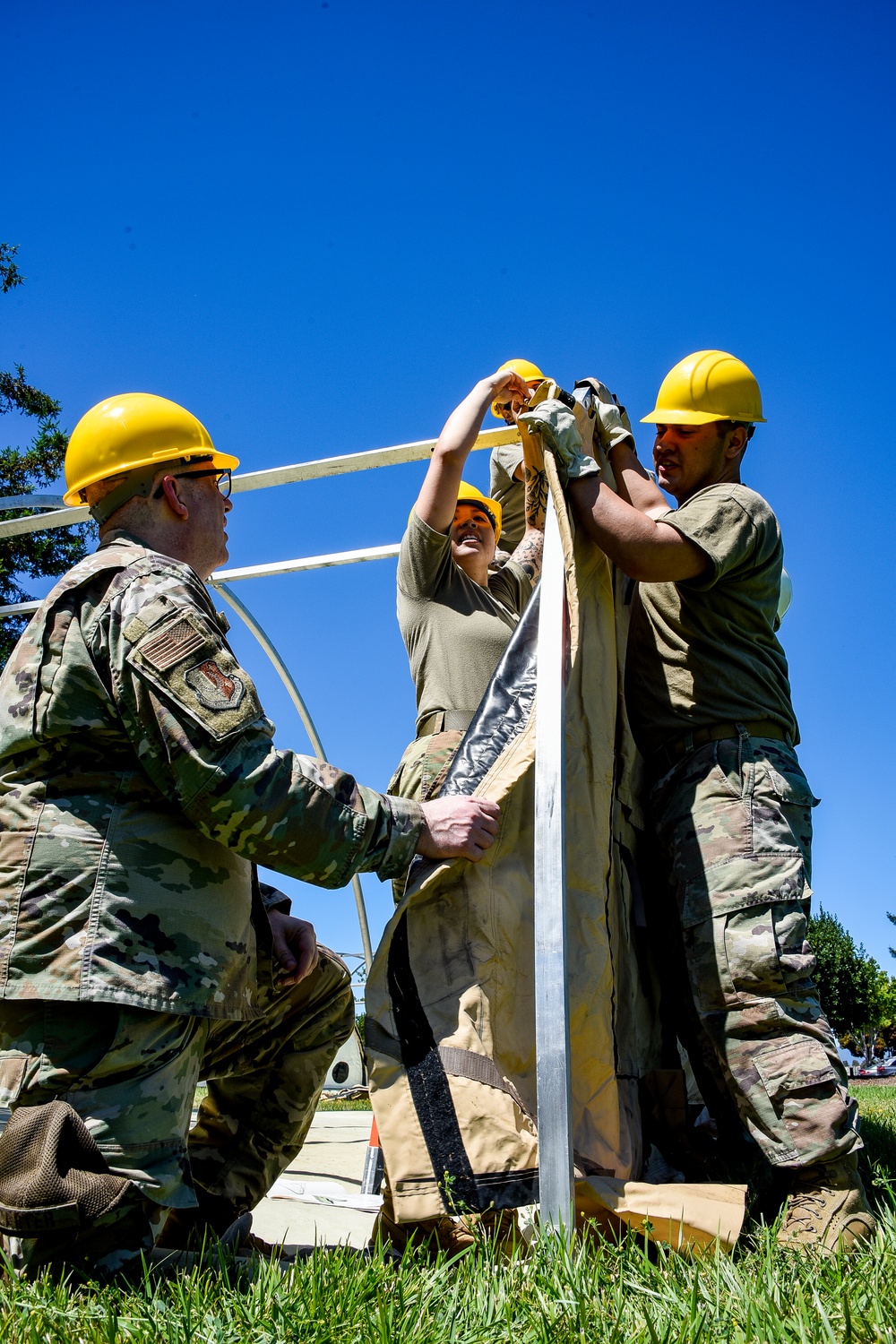 Tent Buildup