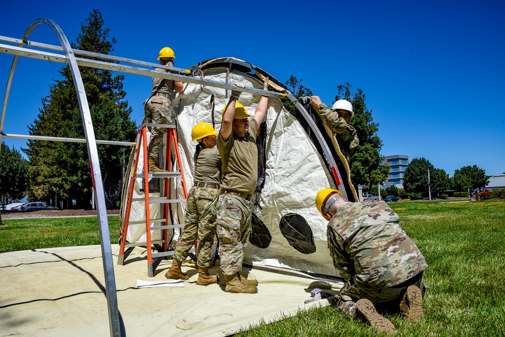 Tent Buildup
