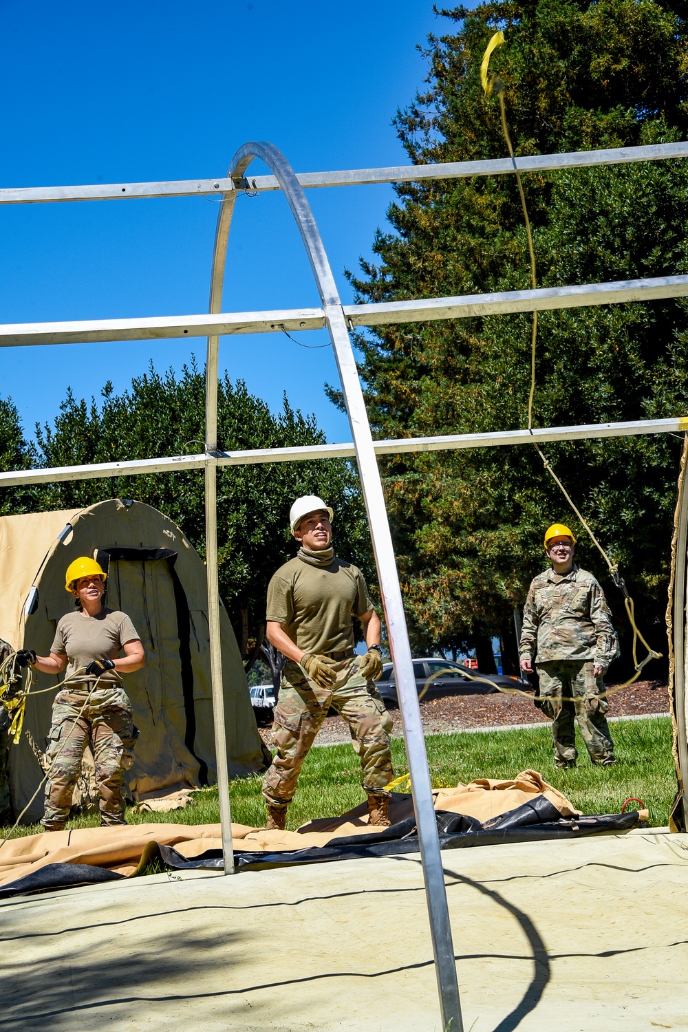 Tent Buildup