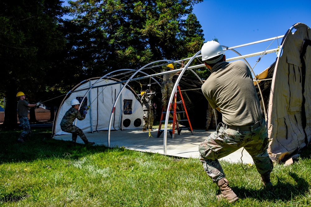 Tent Buildup