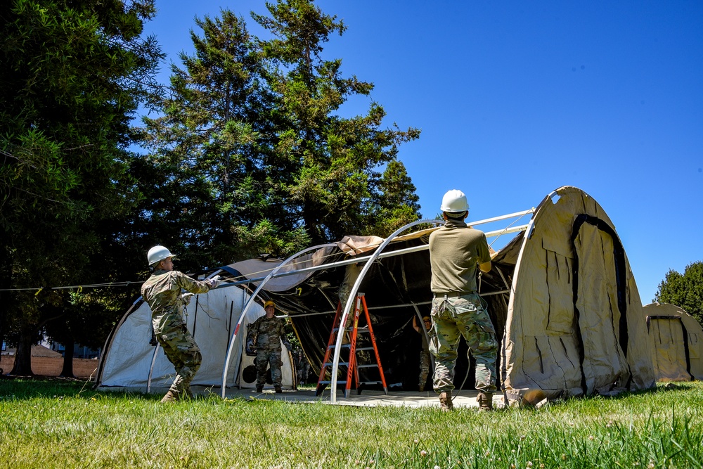 Tent Buildup