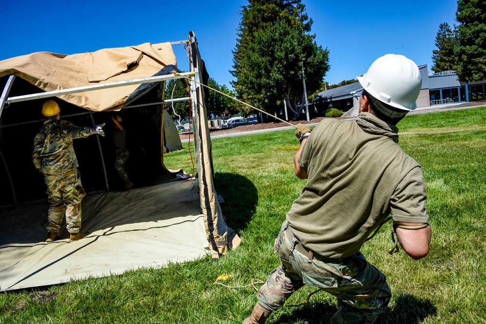 Tent Buildup