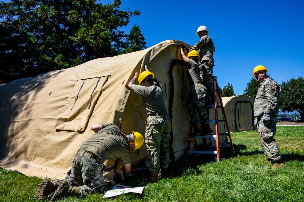 Tent Buildup