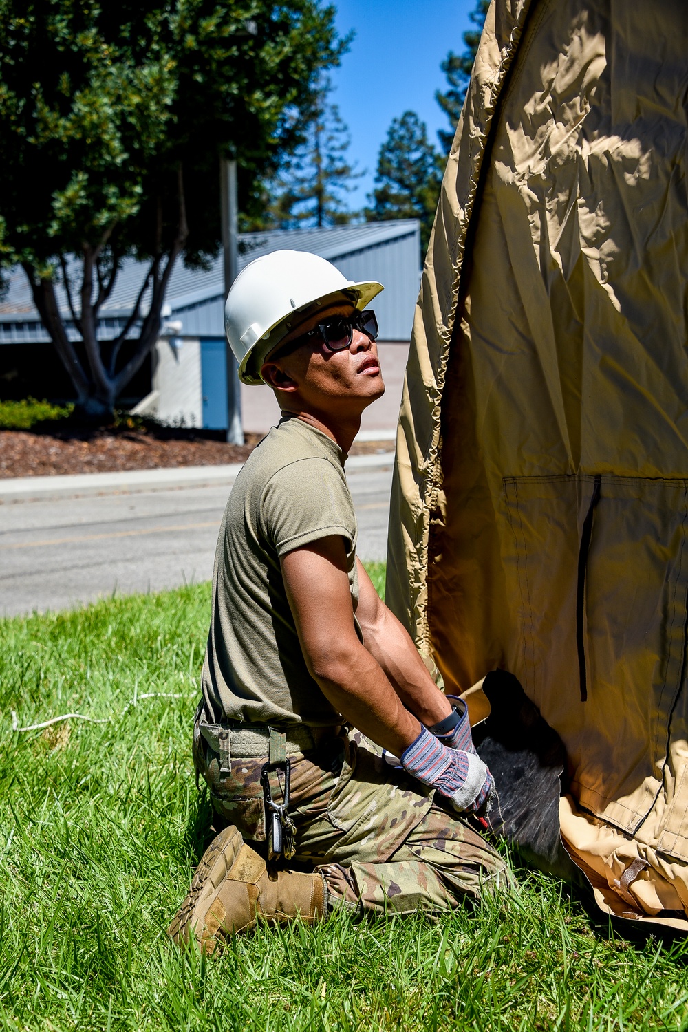 Tent Buildup