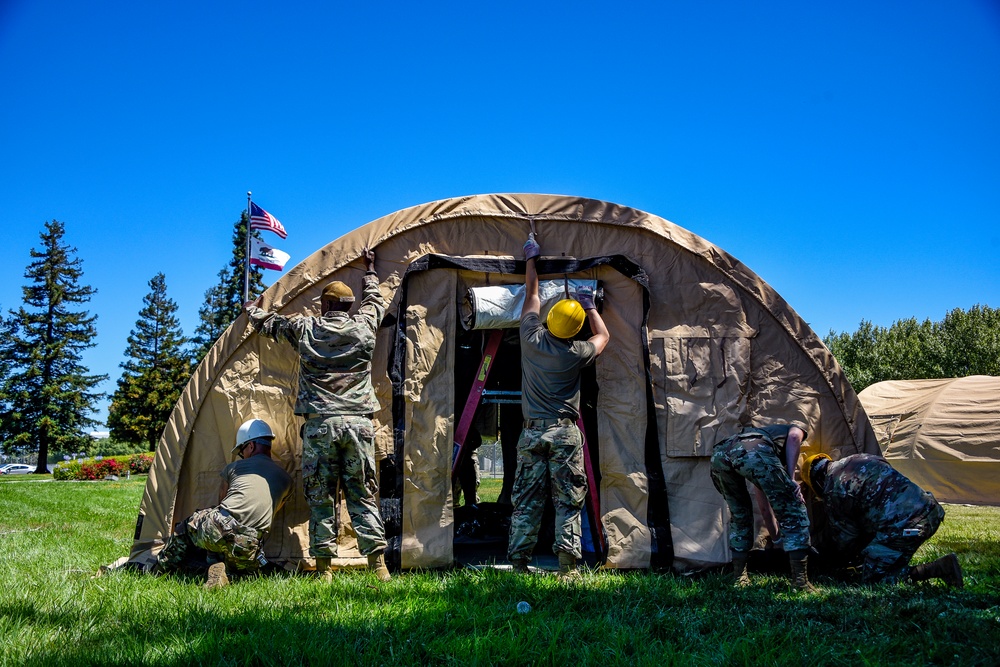 Tent Buildup