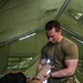 Soldiers of the 144th Area Support Company, Utah National Guard, provide real-world medical support during Talisman Sabre