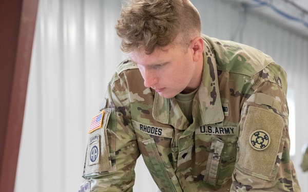 Finance Soldiers train to standard