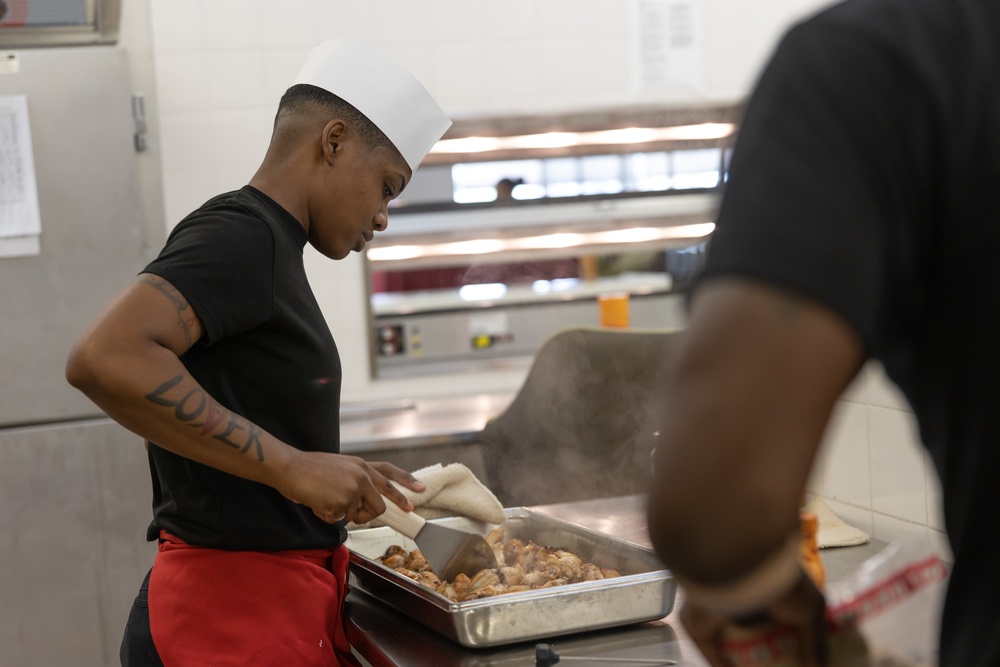 Chef it Up! | CLR-37 Marines Compete in Quarterly Cooking Competition