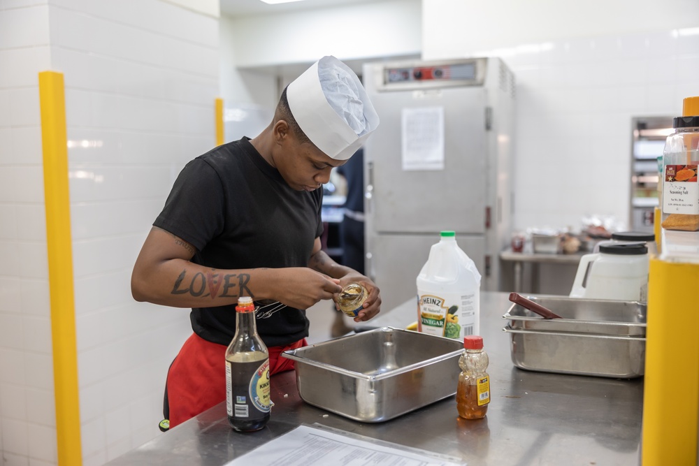 Chef it Up! | CLR-37 Marines Compete in Quarterly Cooking Competition