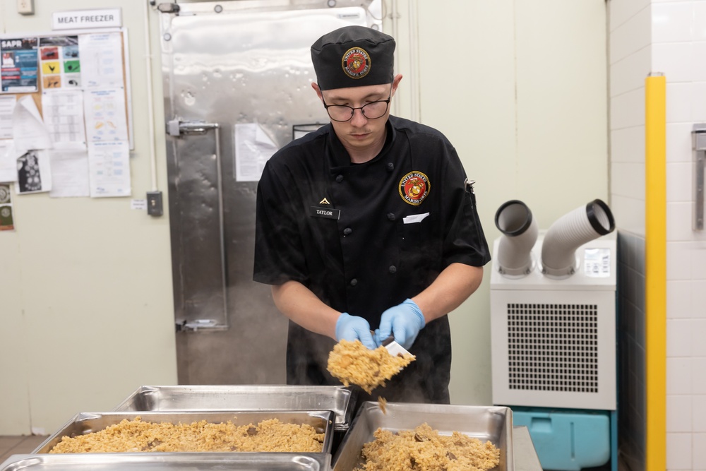 Chef it Up! | CLR-37 Marines Compete in Quarterly Cooking Competition