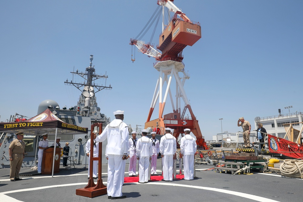 CNO visits USS Higgins