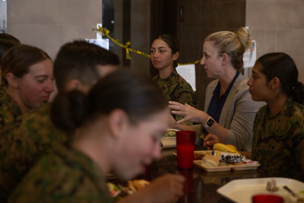 The Defense Advisory Committee on Women in the Services visits MCRD San Diego - 26 July 2023