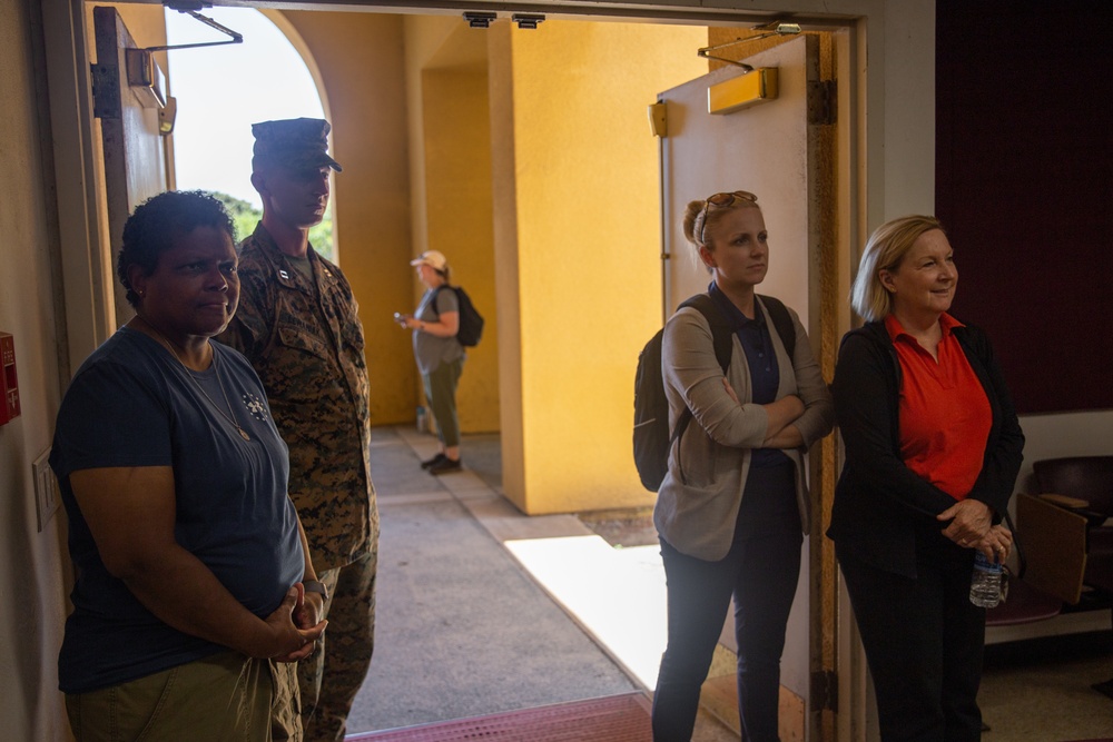 The Defense Advisory Committee on Women in the Services visits MCRD San Diego - 26 July 2023
