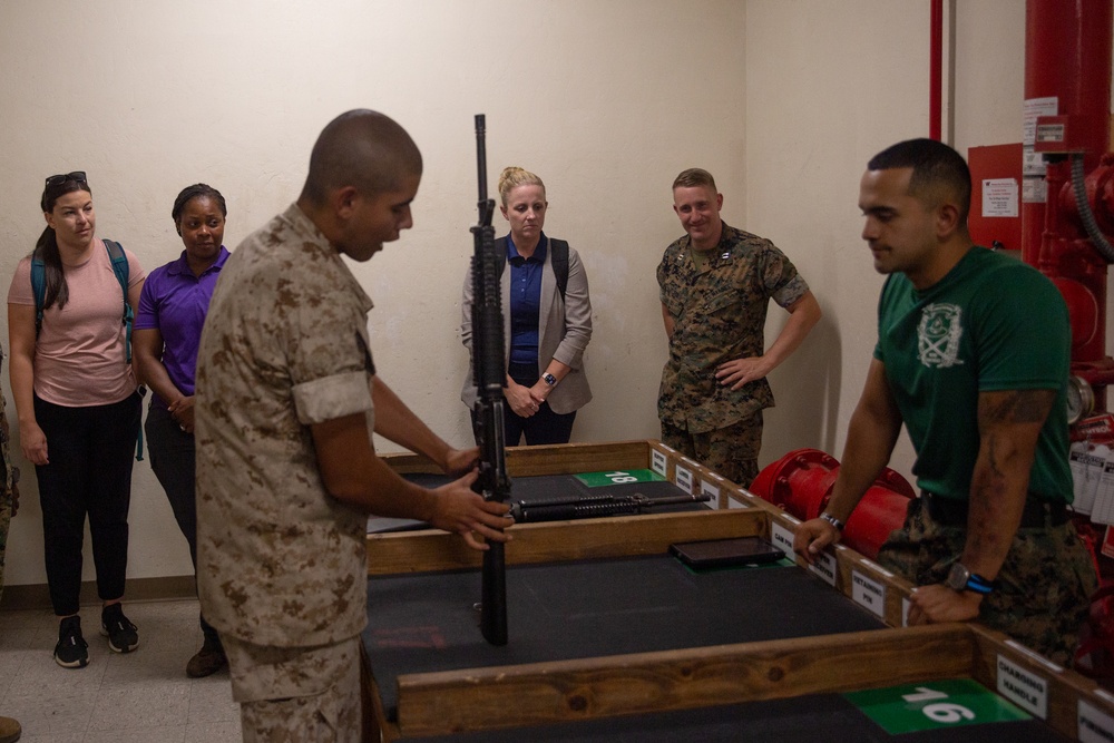 The Defense Advisory Committee on Women in the Services visits MCRD San Diego - 26 July 2023