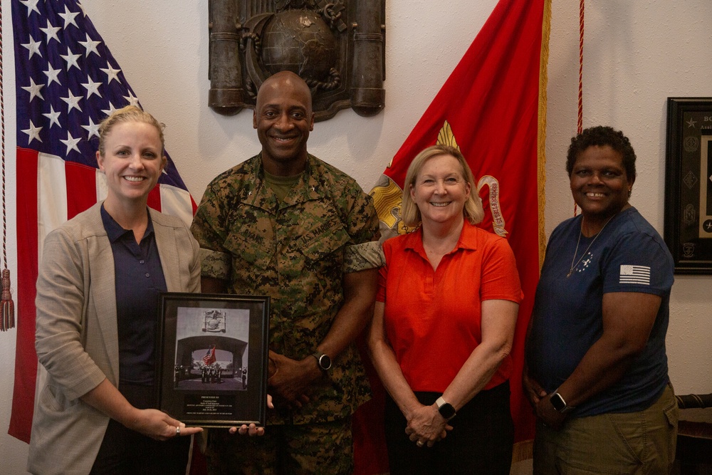 The Defense Advisory Committee on Women in the Services visits MCRD San Diego - 26 July 2023