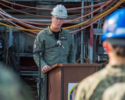 Mast Stepping Ceremony