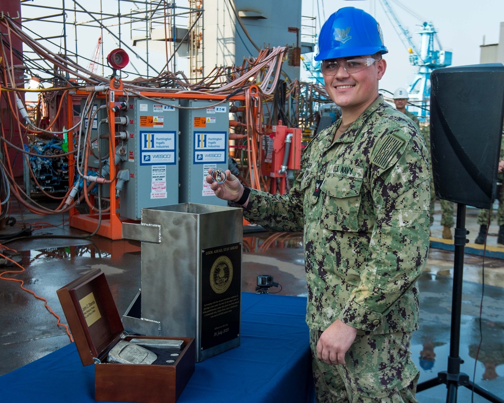 Mast Stepping Ceremony