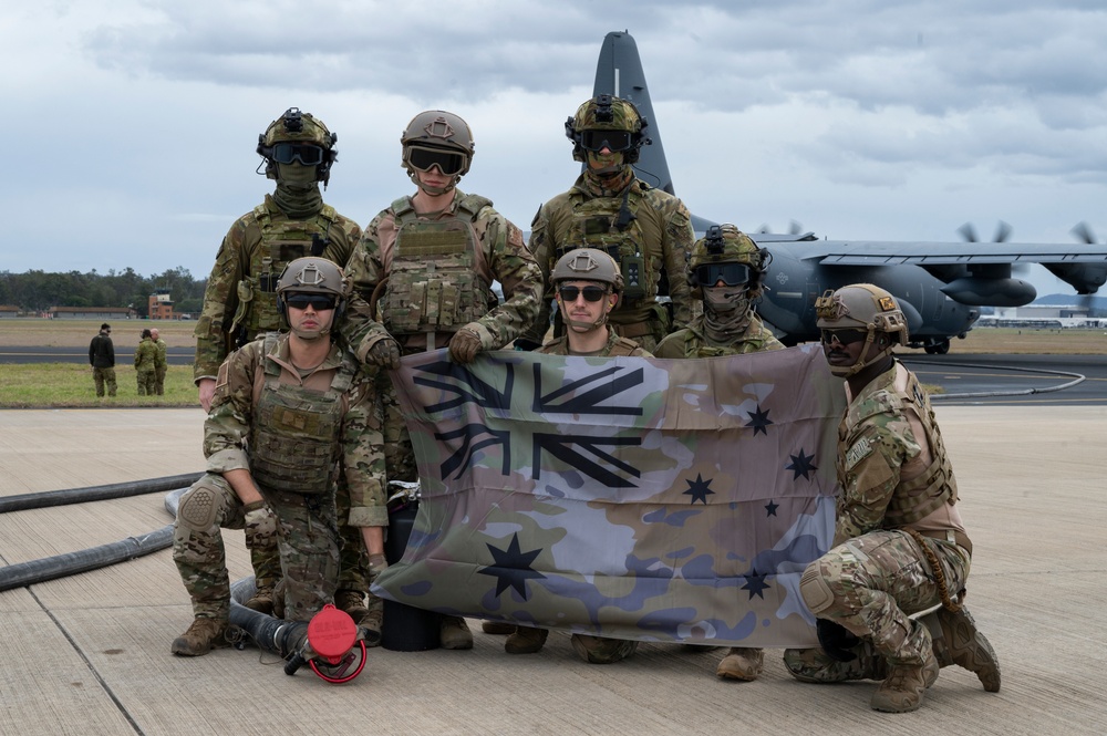 Talisman Sabre 23 | Australian Army 6th Aviation Regiment and 18th LRS conduct FARP operations