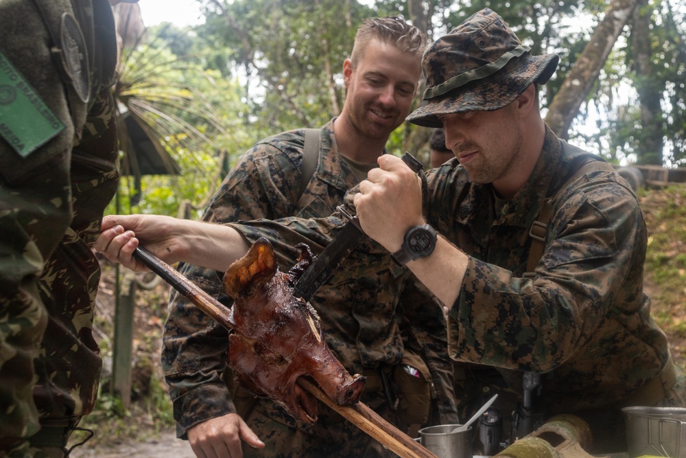 Tradewinds 23 Jungle Amphibious Training School | Jungle Food